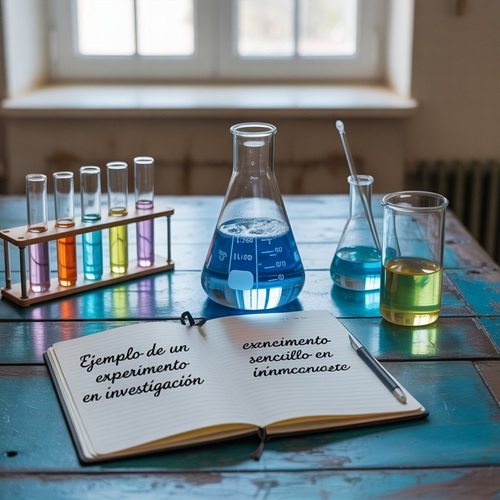 Ejemplo de un Experimento Sencillo en Investigación